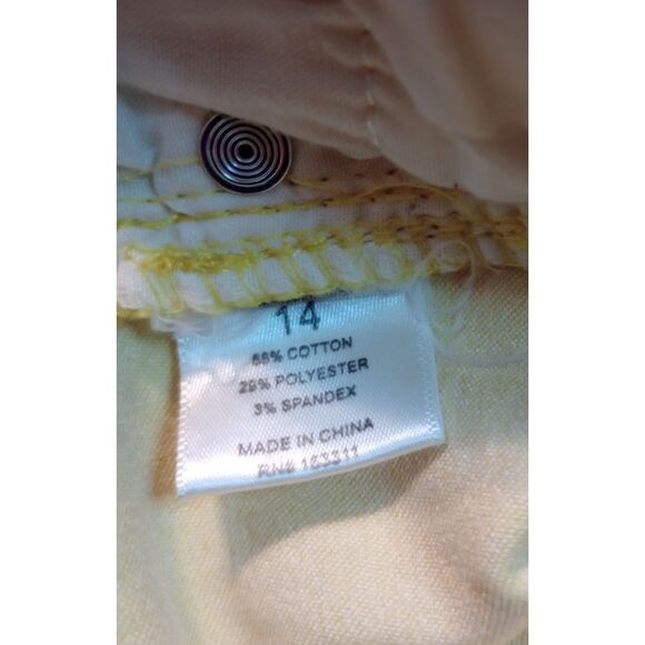 Tailormade Woman's Size 14 Yellow Pants - Picture 6 of 6